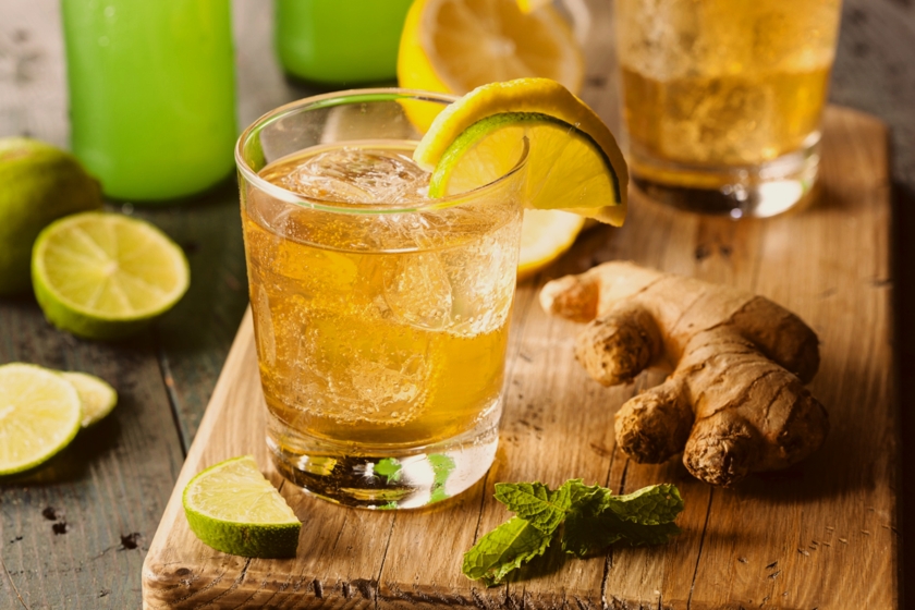 Ginger Water without Sugar